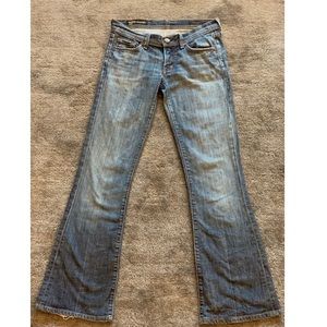 low rise citizens of humanity bootcut jeans